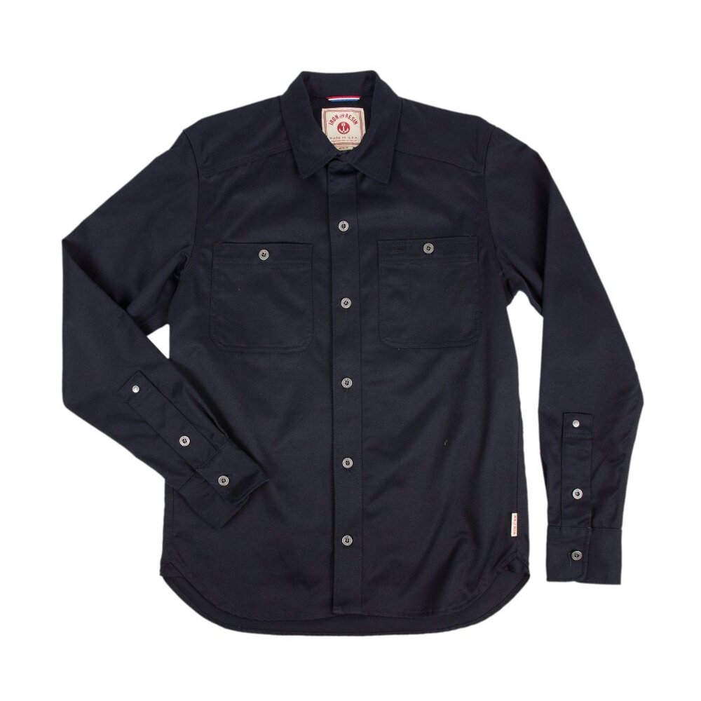 Iron and Resin Workshop Shirt / XXL / Navy